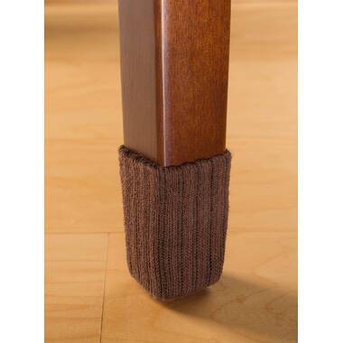 Chair leg protectors discount for wood floors